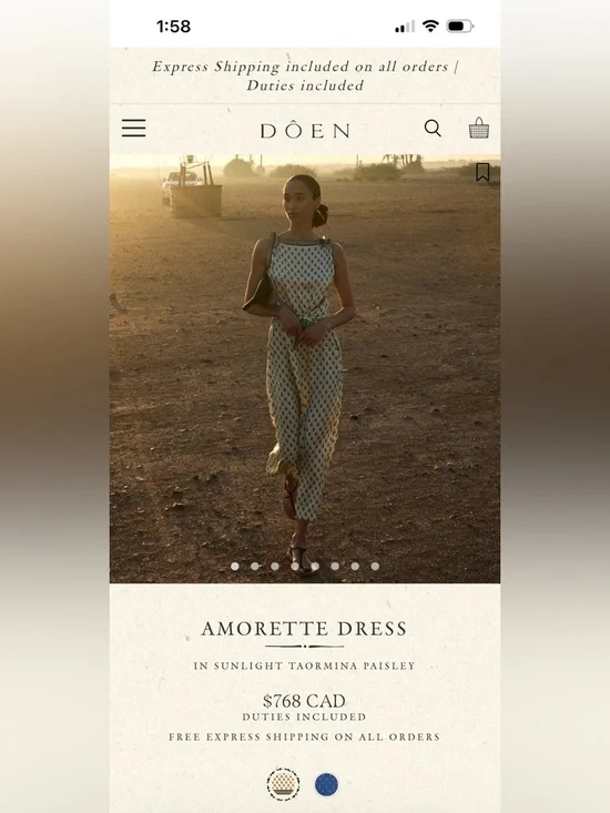 Doen AMORETTE DRESS - Picture 12 of 12